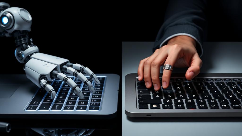 AI Content vs Human Content: Where to Draw the Line — Social Media Tips guide by Compelite Pro